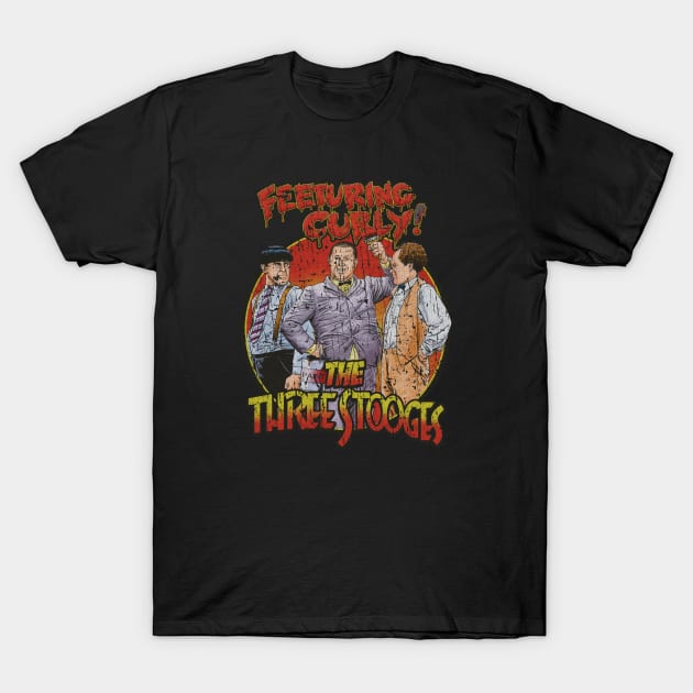 RETRO STYLE - FENTURING CURLY - THREE STOOGES T-Shirt by MZ212